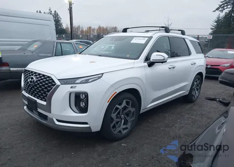 2021 Hyundai Palisade Calligraphy z USA, uszkodzony, nr VIN KM8R7DHE6MU230243